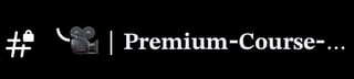 Premium-Course-Material channel
